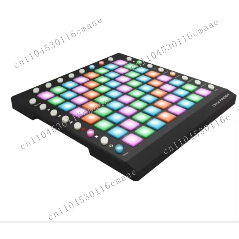 Mini II Portable USB ORCA PAD64-A  PRO Integrated Audio Source(MID Controller) Portable Musical Instrument