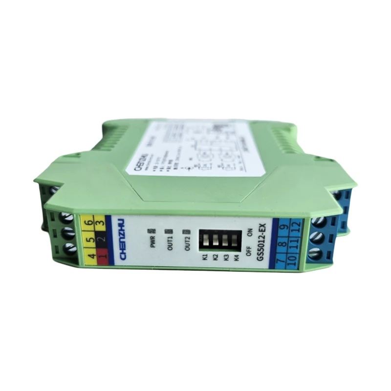 GS5012-EX Isolation Safety Barrier Switch Input Relay Output 2-in-2-out Differential Pressure Transmitter Signal Isolator