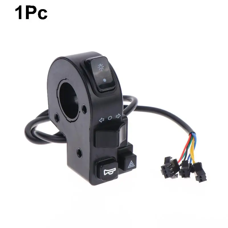 4-in-1 Electric Vehicle Multifunction Waterproof: Combination Switch Universal Handlebar Horn Scooter