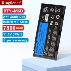 KingSener Neuer BTY-M6D Laptop-Akku für MSI GT60 GT70 GX780R GX680 GX780 GT780R GT660R GT663R GX660 GT680R Serie 7800 mAh