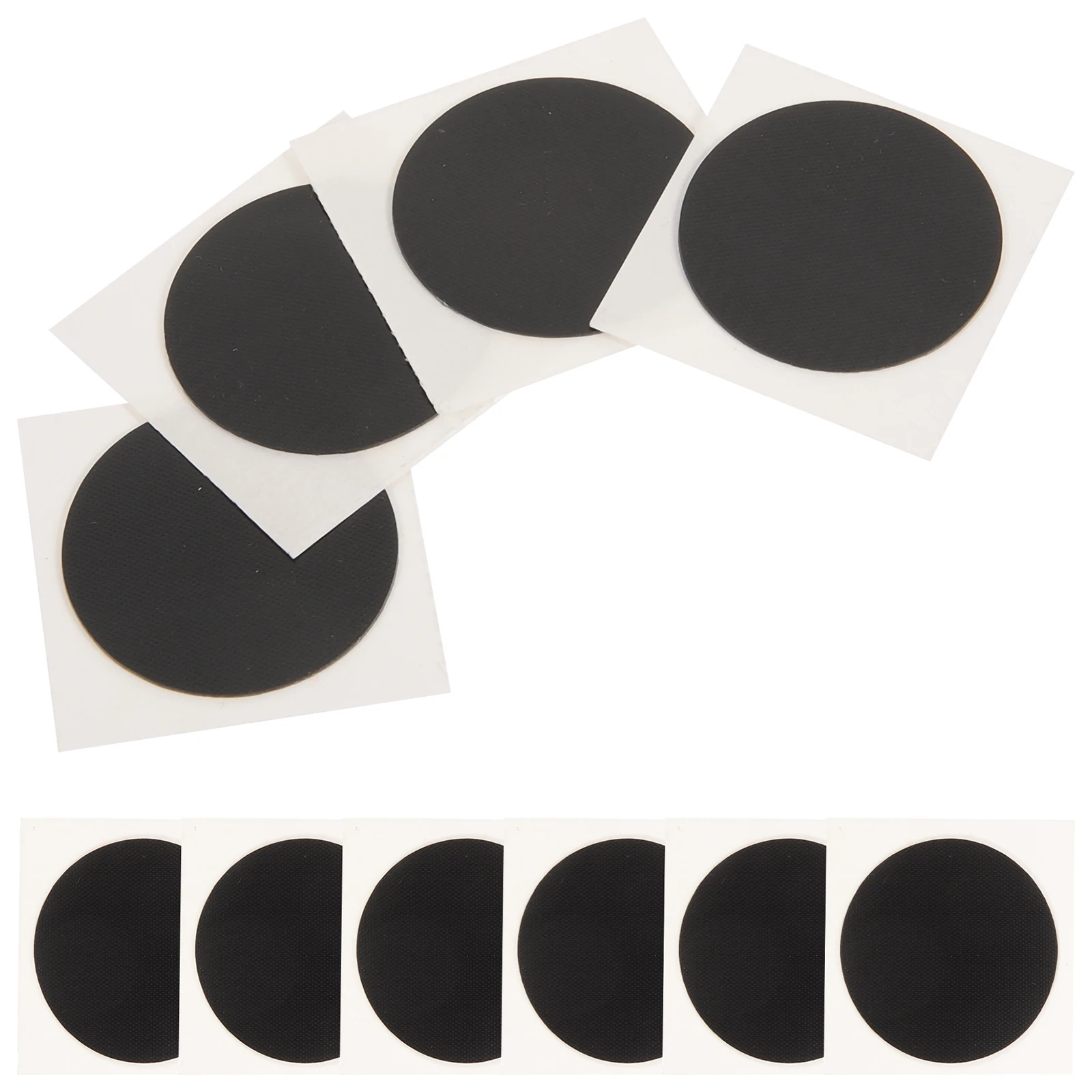 10Pcs Bike Tire Patch Kit Heavy Duty Tire Repair Kit Emergency Rubber Patch Tool Universal for Bicycle Tubeless Tires