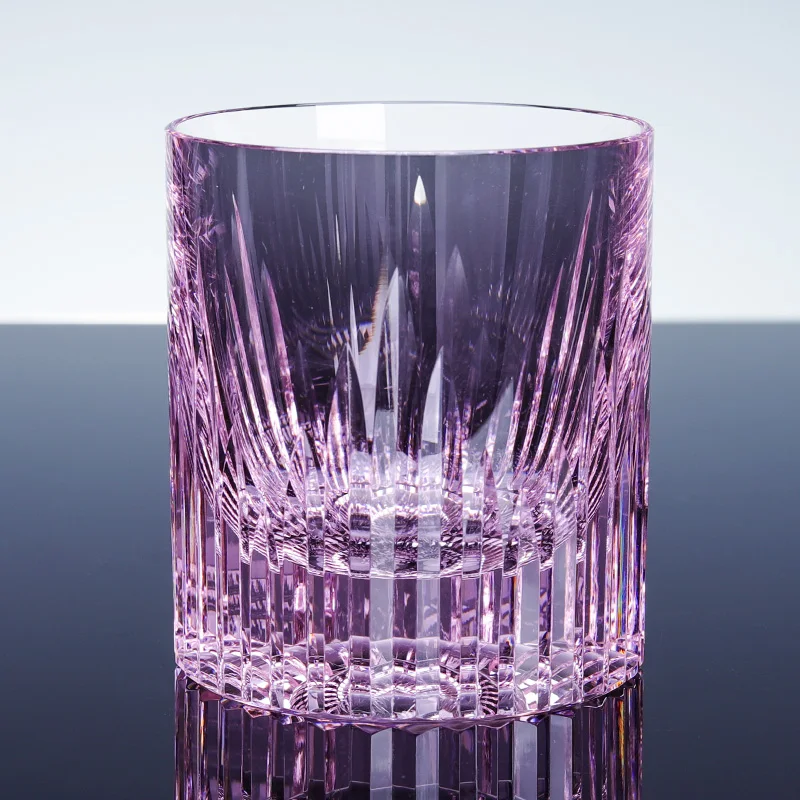 Crystal Whiskey Mug Hand Engraved 220ml Optical Wine And Beer Mug Whiskey Gift Box