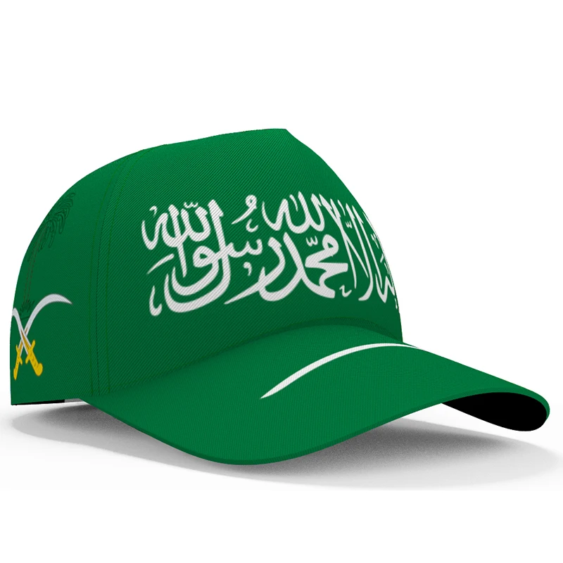 

Saudi Arabia Baseball Cap Free 3d Custom Name Team Logo Sa Hat Sau Country Travel Arabic Nation Arab Islam Arabian Flag Headgear