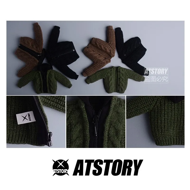 نموذج سترة محبوكة بمقياس 1/12 لشخصية 6 بوصة