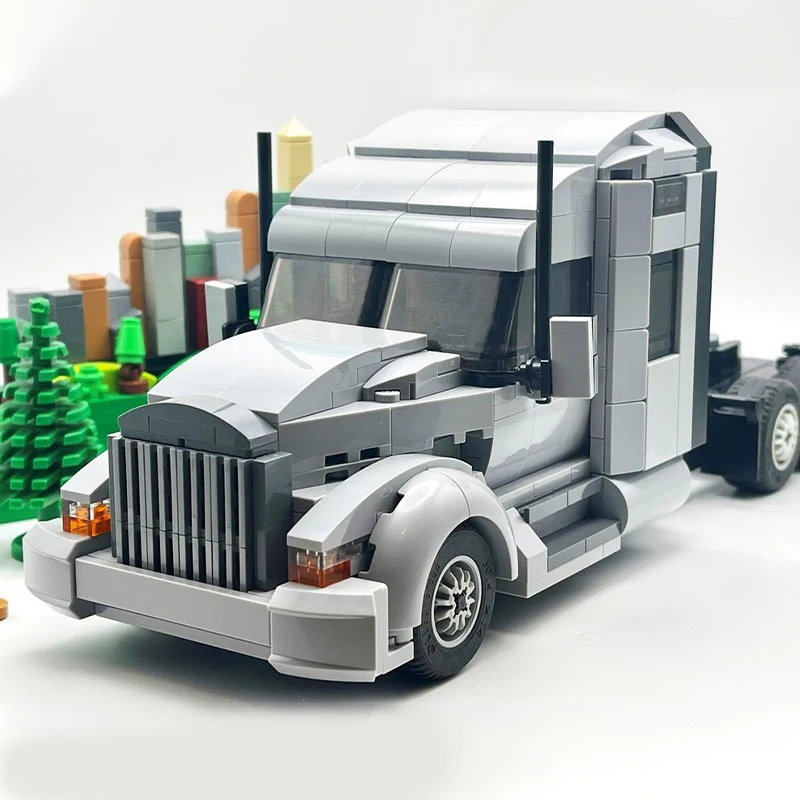 

496pcs MOC Modern American Truck city Champion Building Blocks Christmas Gift Inspires Unlimited Creativity Building Set