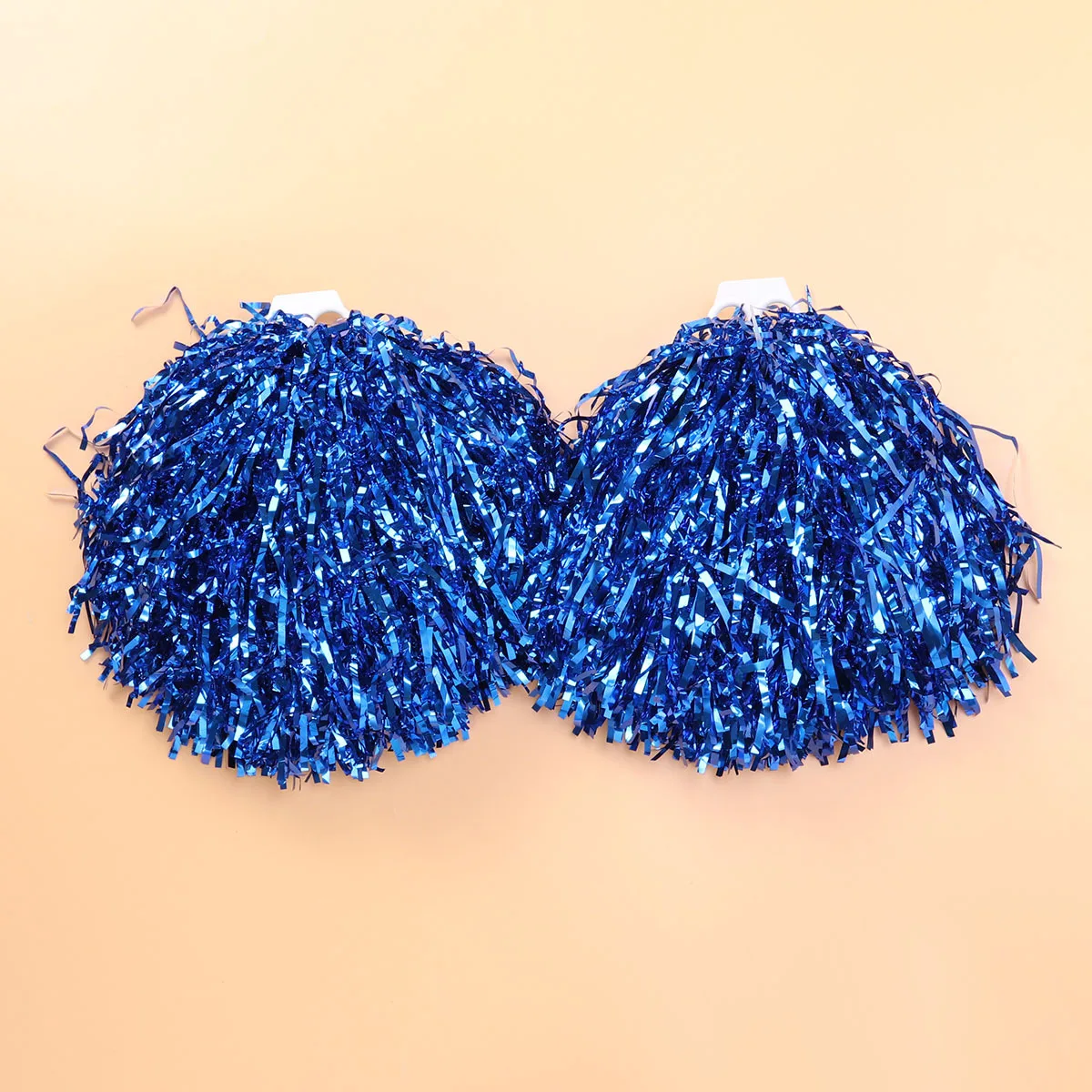 زوج واحد من الكريات البلاستيكية خفيفة الوزن من البلاستيك اللامع، حلقة ناعمة آمنة للتشجيع في المدرسة الثانوية للكلية