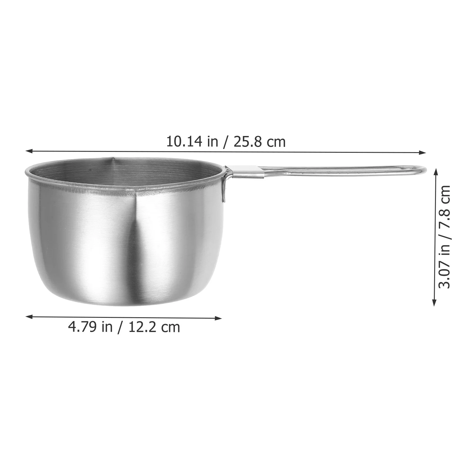 

1 комплект, 1 комплект универсальной кастрюли для соуса из нержавеющей стали, кастрюля для тушения с длинной ручкой, сковорода для супа, лапши, горячего масла, кухонная утварь