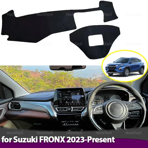 Imagen 1 del producto Para Suzuki FRONX Starlet Cross WDB3S WEB3S 2023 2024-presente cubierta para salpicadero de coche alfombrilla antideslizante almohadilla protectora alfombra parasol