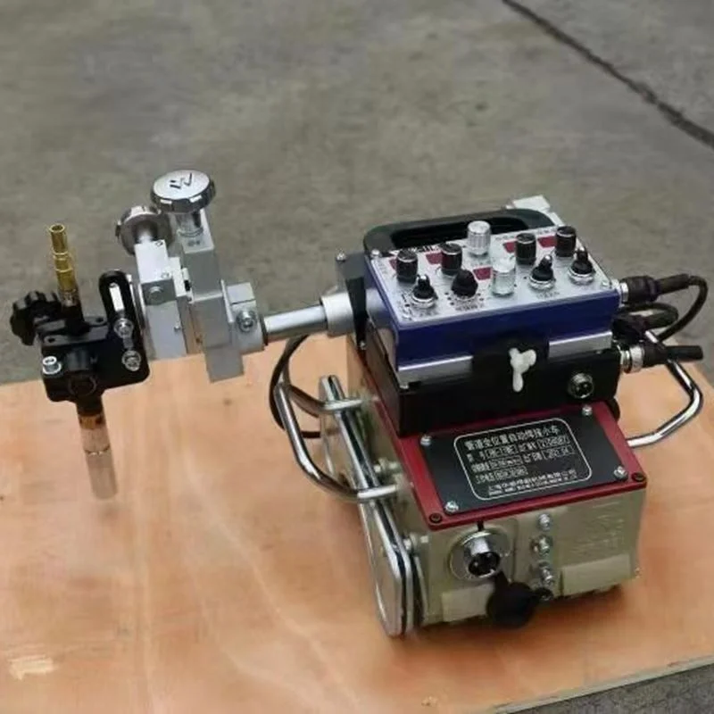 HK-11WE التلقائي الأنابيب المغناطيسية عربة النقل التذبذب الخطي Mig وضع اللحام حالة جديدة Dia150mm فوق