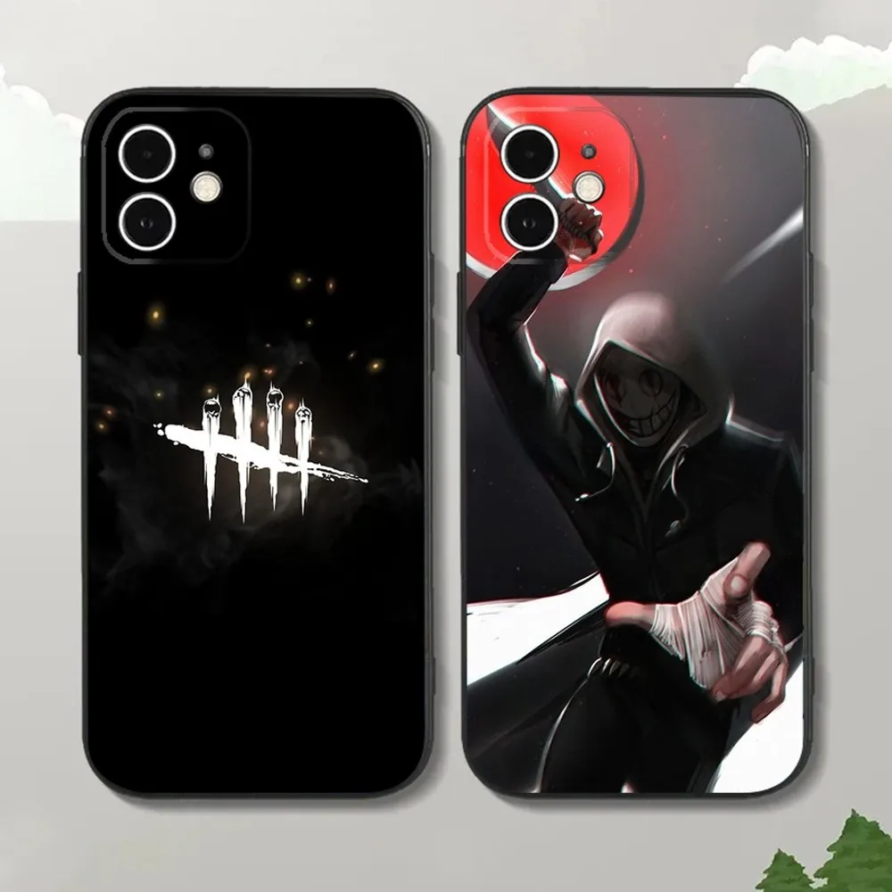 D-Dead By Game D-DaylightS Phone Case For iPhone16,15,14,13,12 Mini 11 Pro XR,X,XS,MAX 7,8 Plus Silicone Cover Soft Black