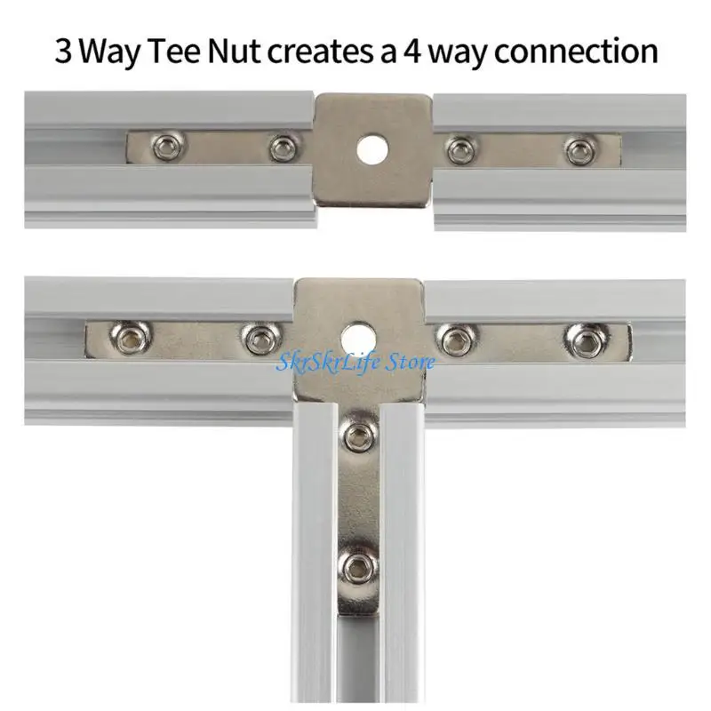 

E65e 2 Way/3 Way/90 угол гайки Spliting гайки для v-slot c-beam скользящие гайки