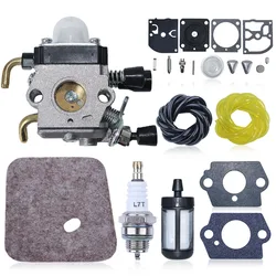 Carburetor Air Fuel Filter Repair Kit For Stihl FS38 FS45 FS46 FS55 FS74 FS75 FS80 FS85 HS45 HL45 HL75 String Trimmer Strimmer