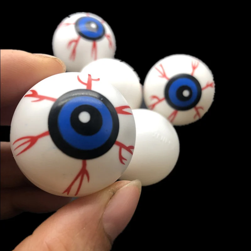 Hollow Eyeball Halloween Decorations Props Halloween Small Toy Bouncing Eyeball Simulation Eyeball Holiday Party Supplies