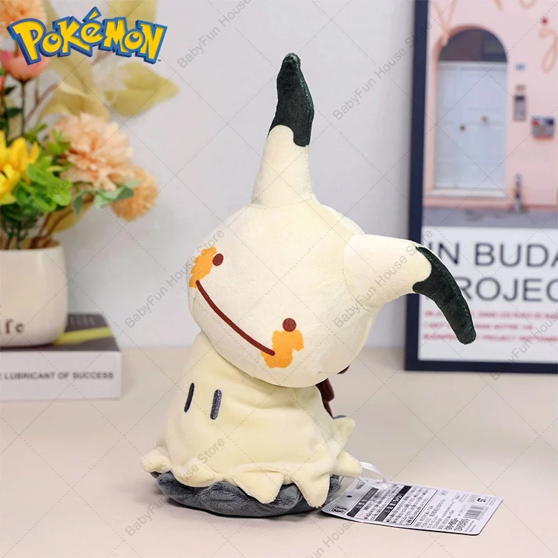 Pokemon Q Version Mimikyu Gengar Charmander Plush Toys Kawaii Cartoon Wooper Stuffed Animals Peluche Dolls Birthday Gifts Kids view 3