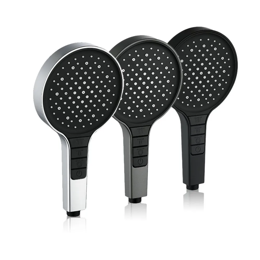 多機能ピアノキー-8-スピードハンドヘルドシャワーヘッド大型パネル加圧ノズル