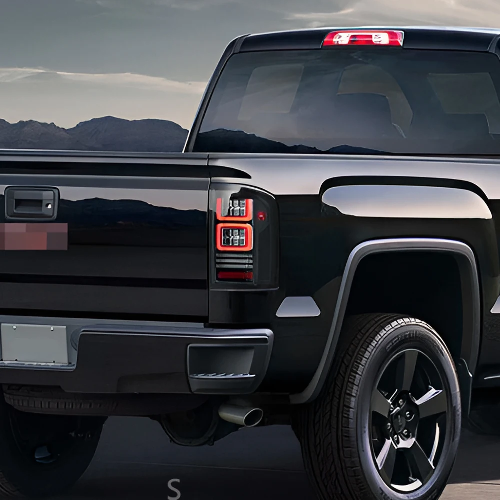

Автомобильные задние фонари в сборе для Chevrolet Silverado 2007-2018, светодиодные автоматические задние фонари, обновленные стоп-сигналы высокого освещения, аксессуары для инструментов