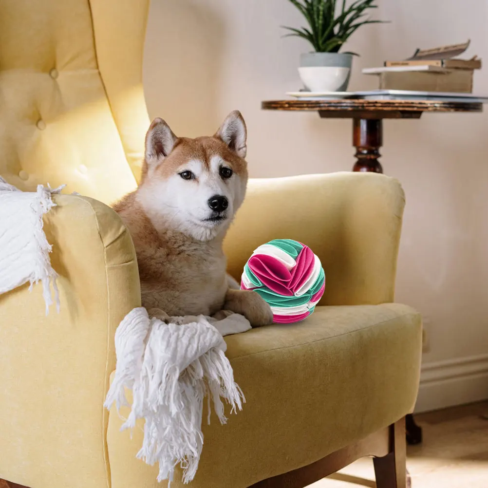 

Pet Sniffing Ball Interactive Snuffle Ball for Dogs Durable Fun Training Aid to Reduce Boredom Dog Sniffing Balls