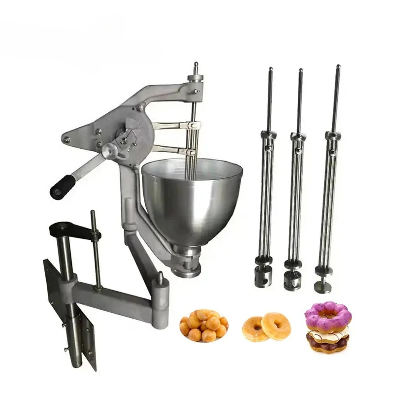 Fábrica de gas eléctrico manual, entrega rápida, tienda en casa, máquina para hacer rosquillas y pasteles con anillo de bola de Mochi de flores completamente automática a la venta