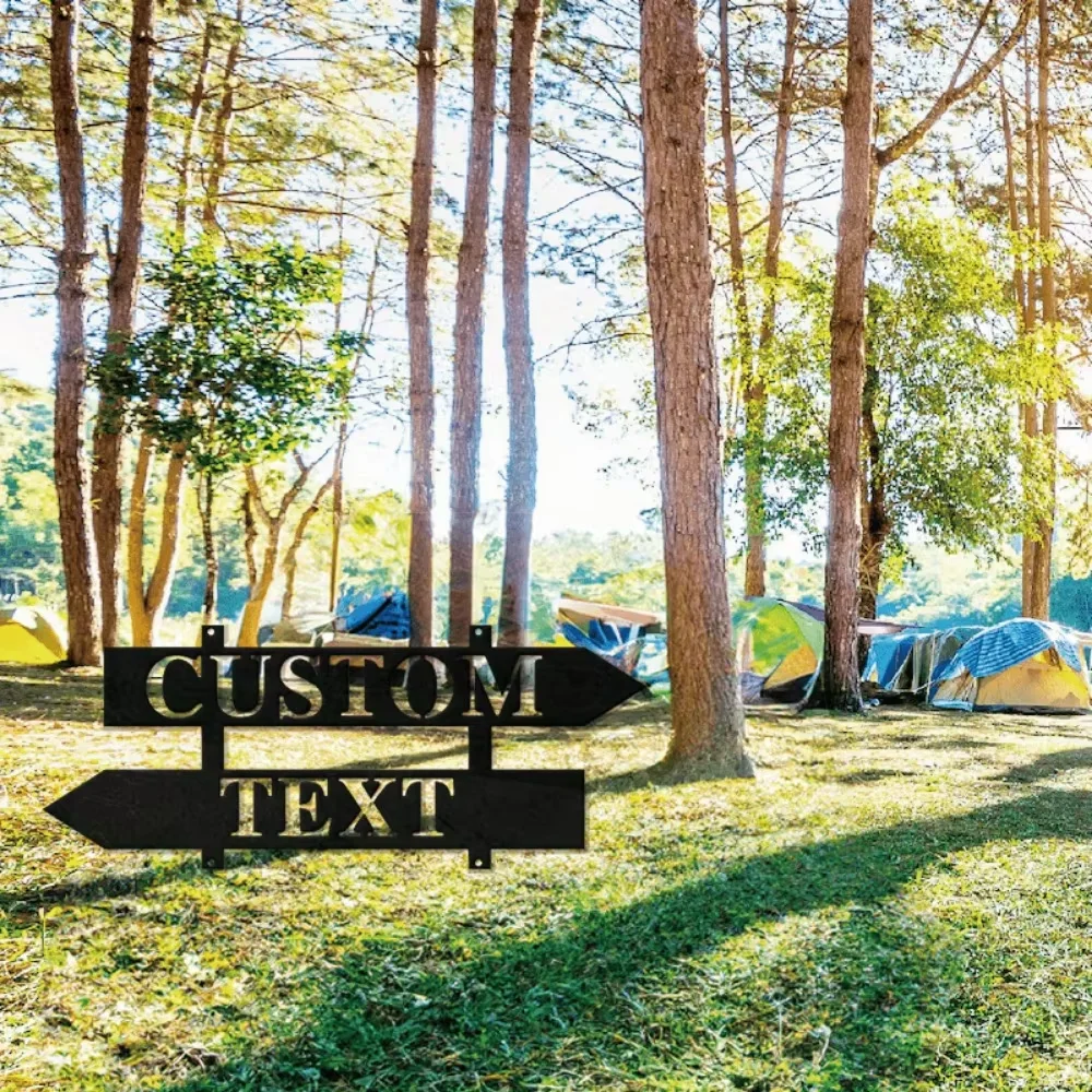 

Custom Metal Street Sign Exquisitely Contemporary Style for Directional Decor Great Metal Hanging Ornament Wall Sculpture