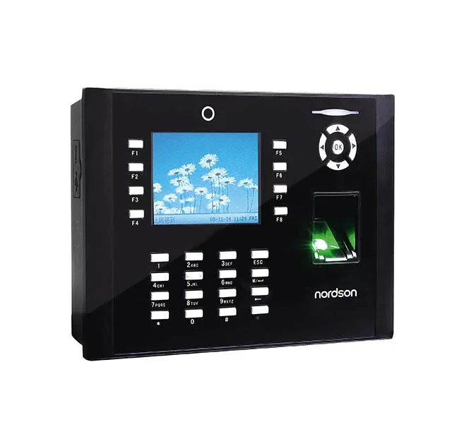 Nordson 3.5 inch Screen USB Facial Recognition with Scanner Recorder  Biometric Fingerprint Time Attendance