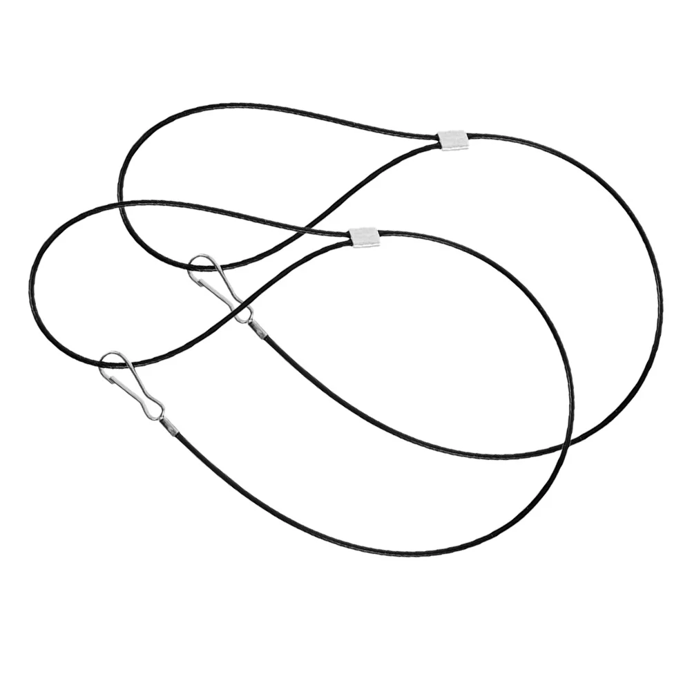 

2pcs Gate Latch Pull Stainless Steel Adjustable Cable For Outdoor Fence Gate Lock Wood Metal Garden Backyard Hardware Accessory