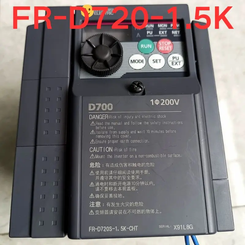 

Second-hand test OK,frequency converter FR-D720-1.5K