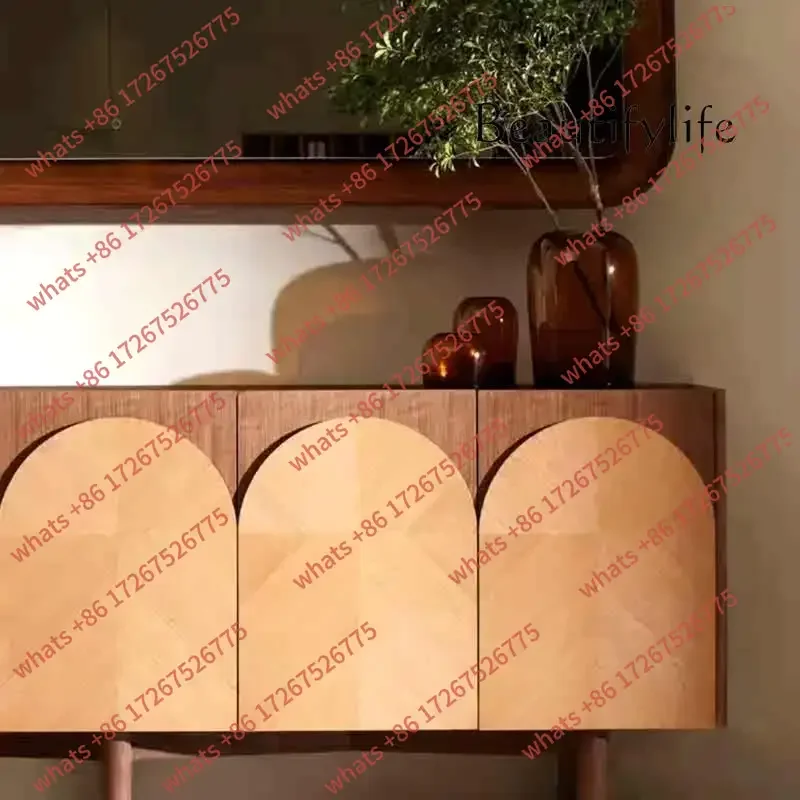 

Средневековая модель дома, арка, шкаф на крыльце, скандинавская простая гостиная, креативный обеденный боковой шкаф, персонализированный шкафчик