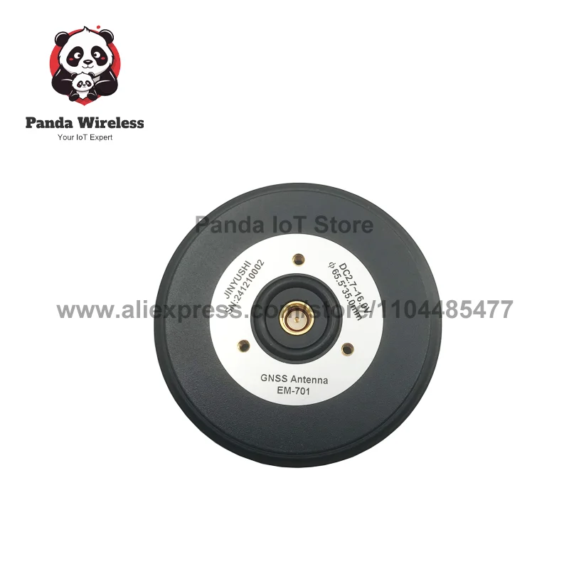 1PCS EM-701 High Precision GNSS Helix Antenna Multi-Star Spiral L1 L2 L5 L-Band for UAVs Micro RTK Sub-meter Handheld Tablets