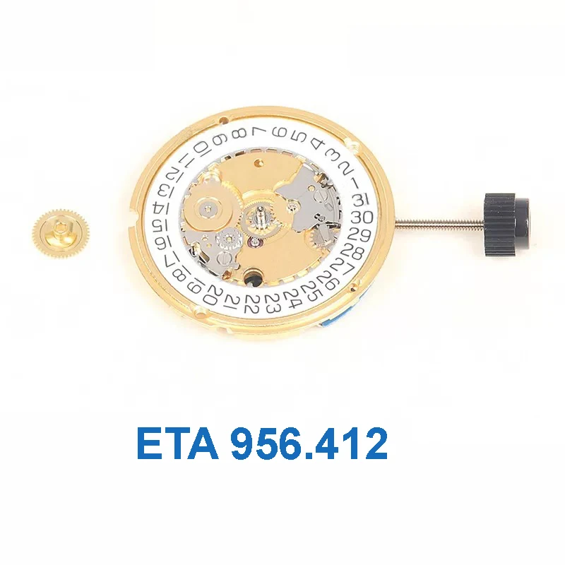 

New Swiss Original ETA 956.412 Movement 956412 Quartz Movement Date At 3 Watch Movement Accessories