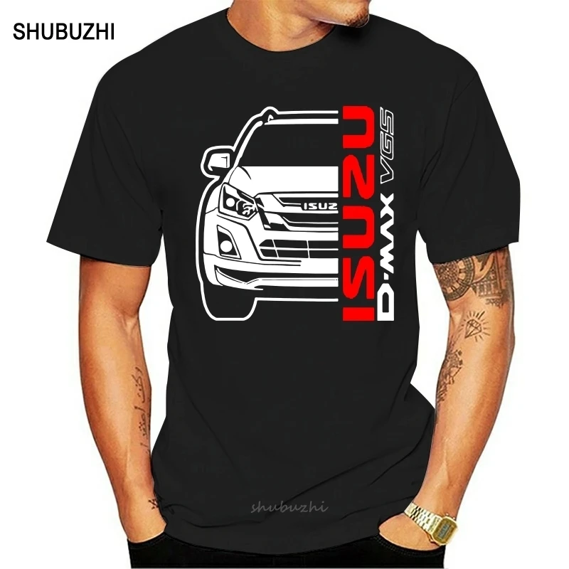 Isuzu D-Max VG5 Front Shirt Size S - 3XL men cotton tshirt summer brand teeshirt euro size