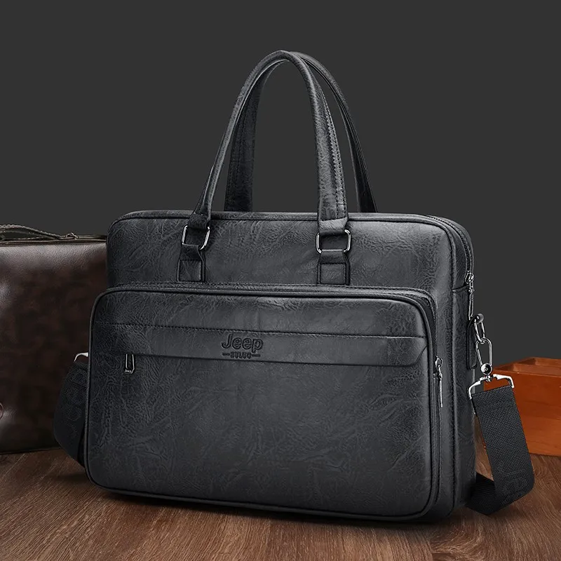 Aktentasche Schulter Umhängetaschen Herren Echt leder 10-Zoll-Laptoptasche Herren Aktentasche Büro Business Handtasche