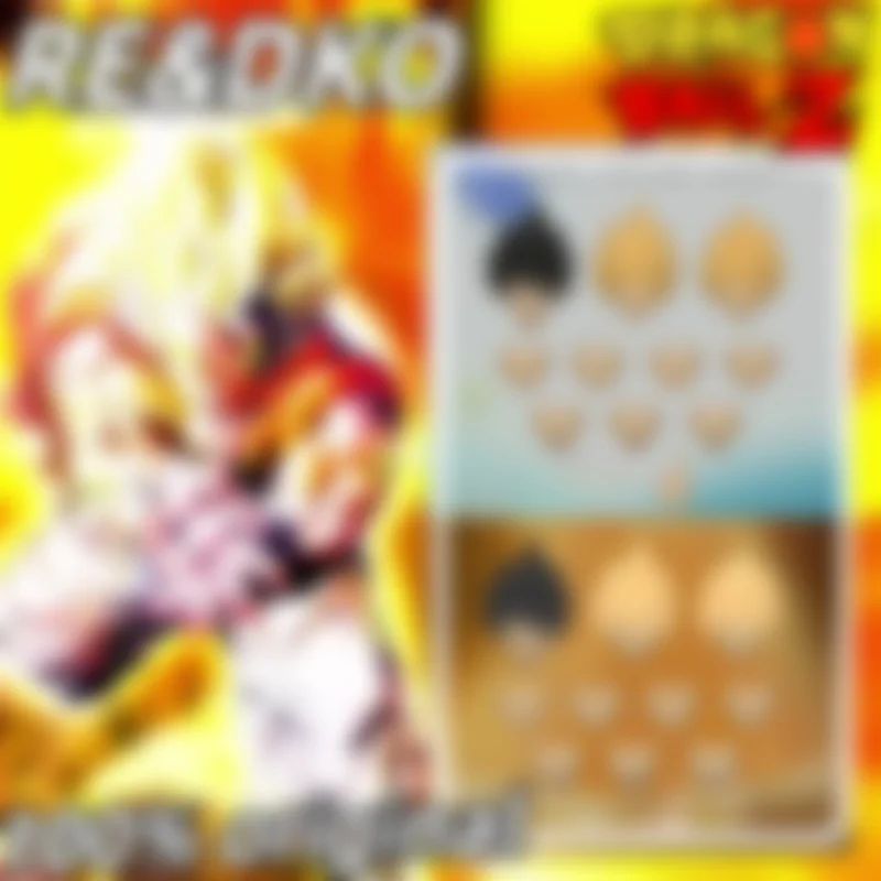 

RE&DKO Studio Dragon Ball SHF FINAL TOMBS LIGHT A/B Gogeta Head Sculpture Accessories Pack 1/12 Action Figure Accessories