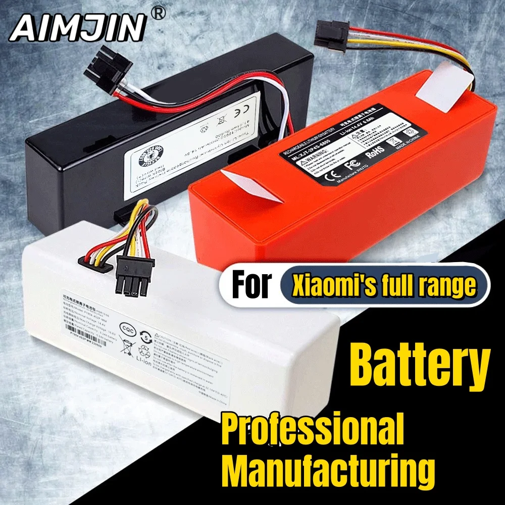 

14.4V for Xiaomi Mijia sweeping and mopping all-in-one machine 2PRO/1T/2C/1G/1S battery all-around sweeping robot accessories