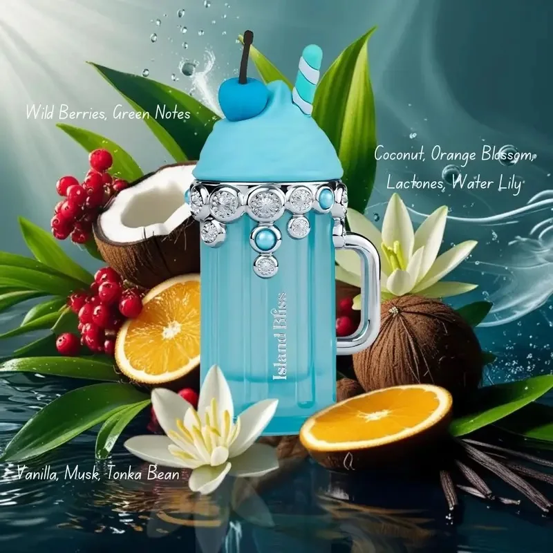 

Armaf Delights - Men's Island Fun -3.4 oz Light essence spray Fresh tropical fragrance with fruity and aquatic aromas