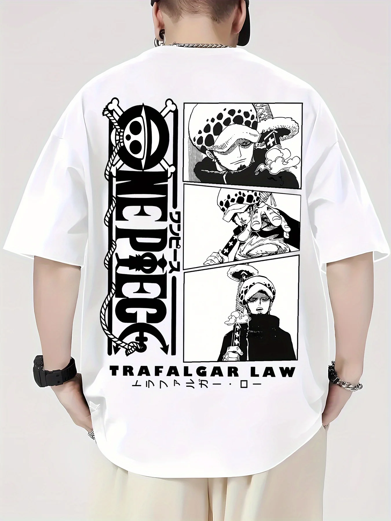 

Аниме ONE PIECE Harajuku летняя футболка мужская хлопковая фитнес-оверсайз винтажная уличная женская повседневная свободная футболка с короткими рукавами Y2k