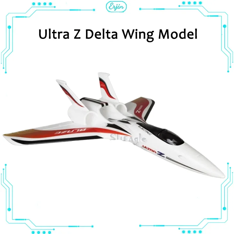 Ultra Z Remote-controlled Delta Wing Aircraft Epo 64mm Ducted Aircraft Rear Thruster Model Aircraft Model