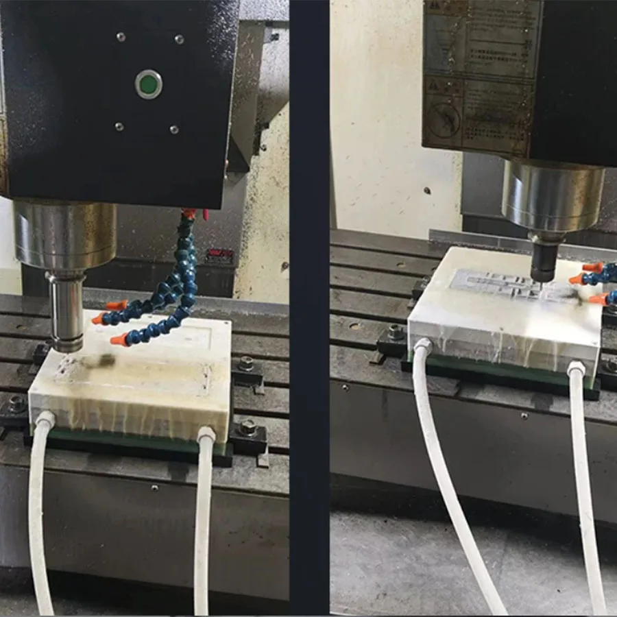 CNC freezing suction cup - zero freezing above zero, no temperature difference, no stress clamping freezing suction cup controll