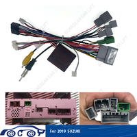 Car Radio Wiring Cable 16Pin Harness Adapter With CANBUS Box OUDI For SUZUKI 2019 Stereo Plug Android Navigation
