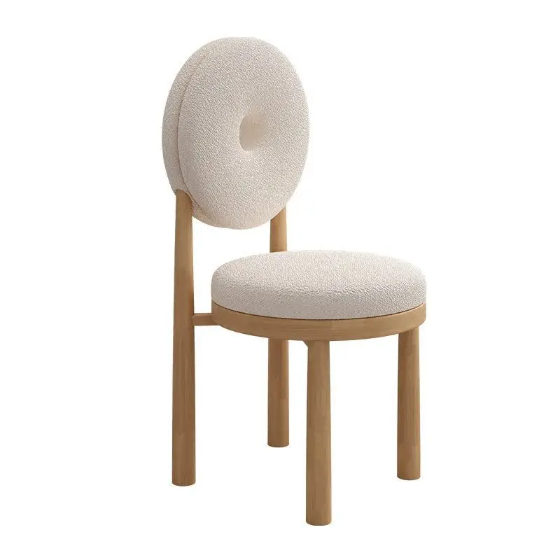

Dining chair household donut dressing stool desk chair setting