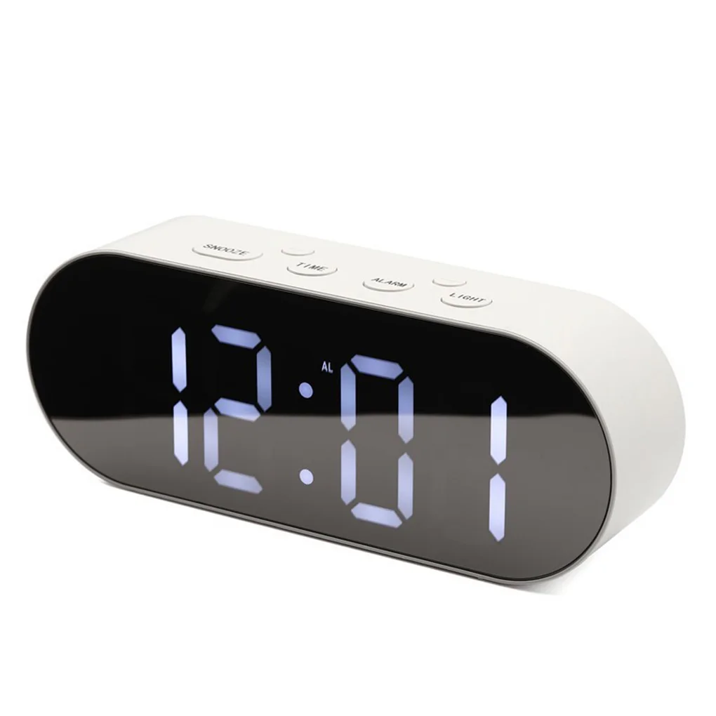 Alarm Clock Digital - Materials Two Power Supply Methods Fashionable Appearance Bottom Safety And Anti Skid Alarm Clocks