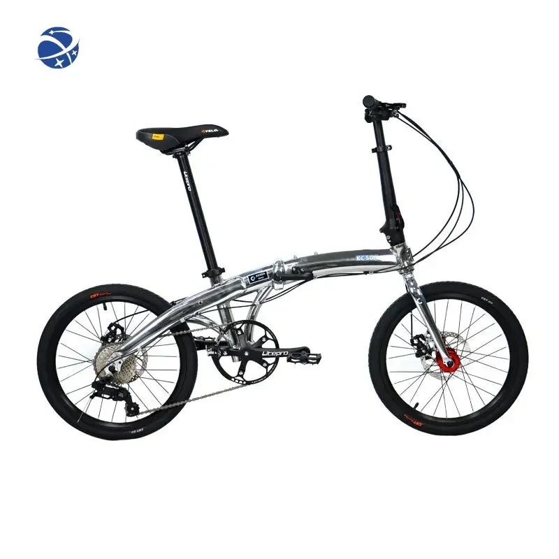 Yunyi 20 inch aluminum alloy folding bicycle refitting preferred ultra light portable bicycle frame front fork riser