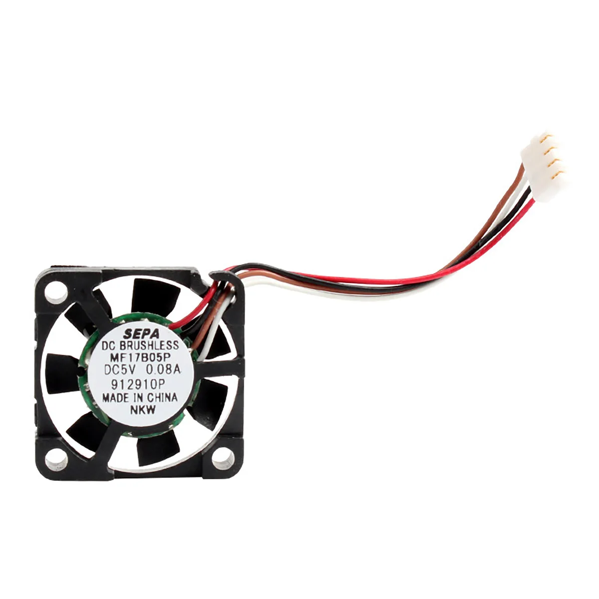

MF17B05P DC5V 0.08A 1704 PWM temperature-controlled small ultra-thin cooling fan