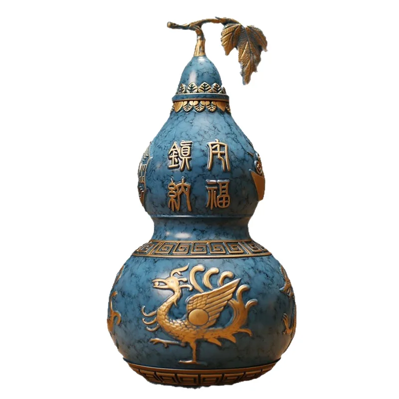 

Уникальная мифическая тыква животных — дизайн четыре мифических зверей, изысканная резьба и благословения для защиты дома