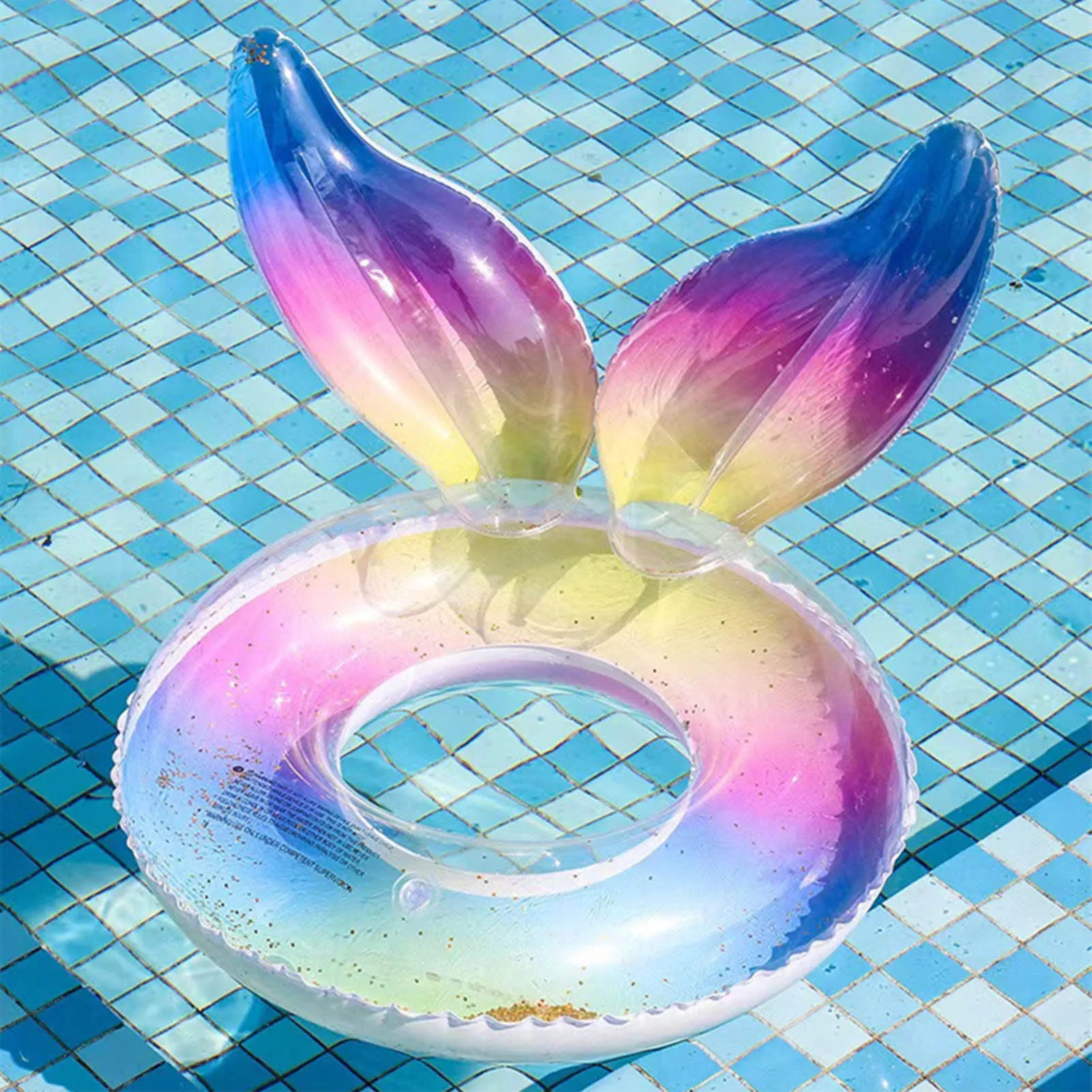 Kids Inflatable Swimming Ring Non Toxic and Odorless Pool Float Perfect Gifts for Girls & Boys SDI99