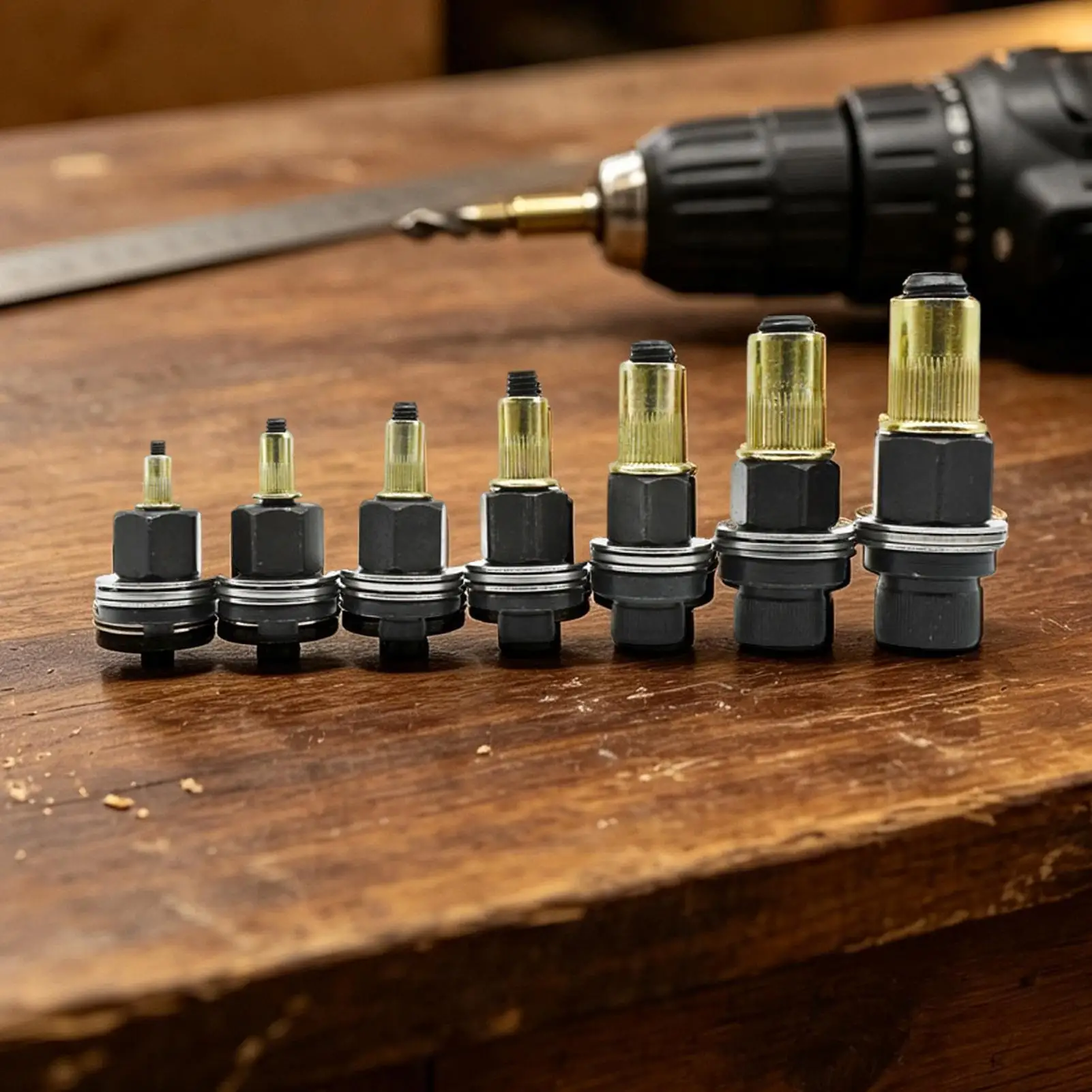 Nut Insert Tool Kit Threaded Rivnut Plier Hardware Kit Hardware Rivets Nut For RV Automotive Marine Furniture Home Industry