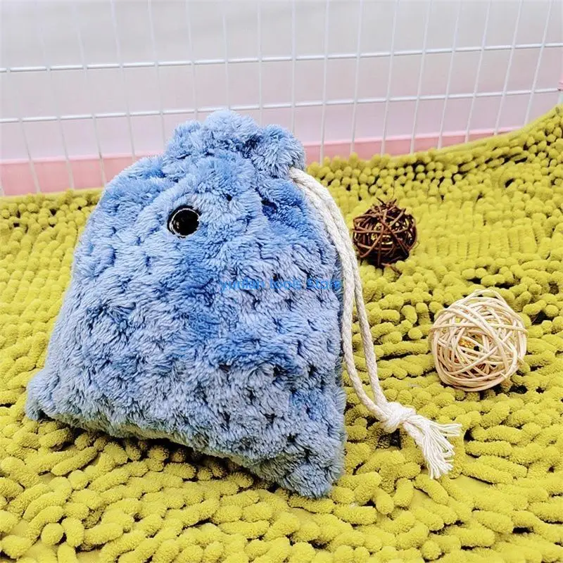 

50LB Hamster Sleeping Bag Winter Soft Warm Bed Plush for Small Animals Soft Flannel