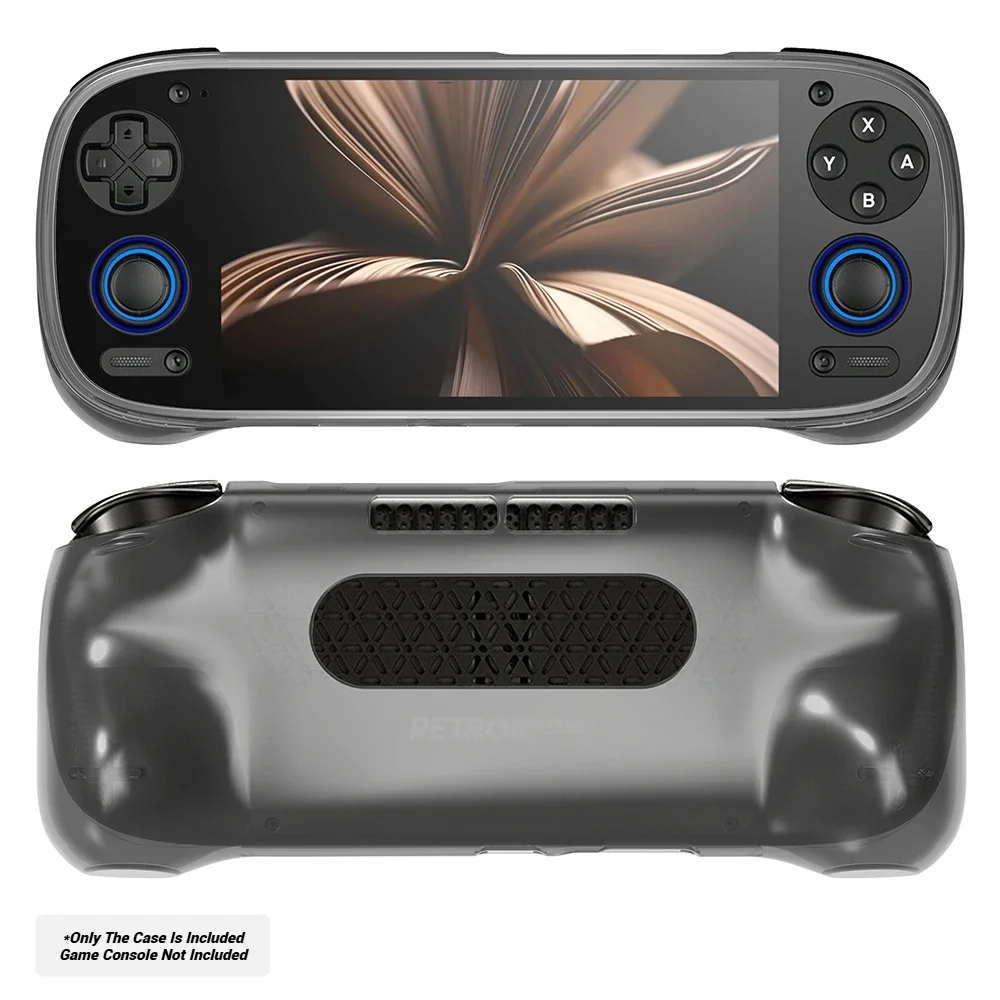 For Retroid Pocket 5 TPU Case Soft Grip Wear-Resistant Waterproof  Anti Drop Game Console Protective Cover Grip