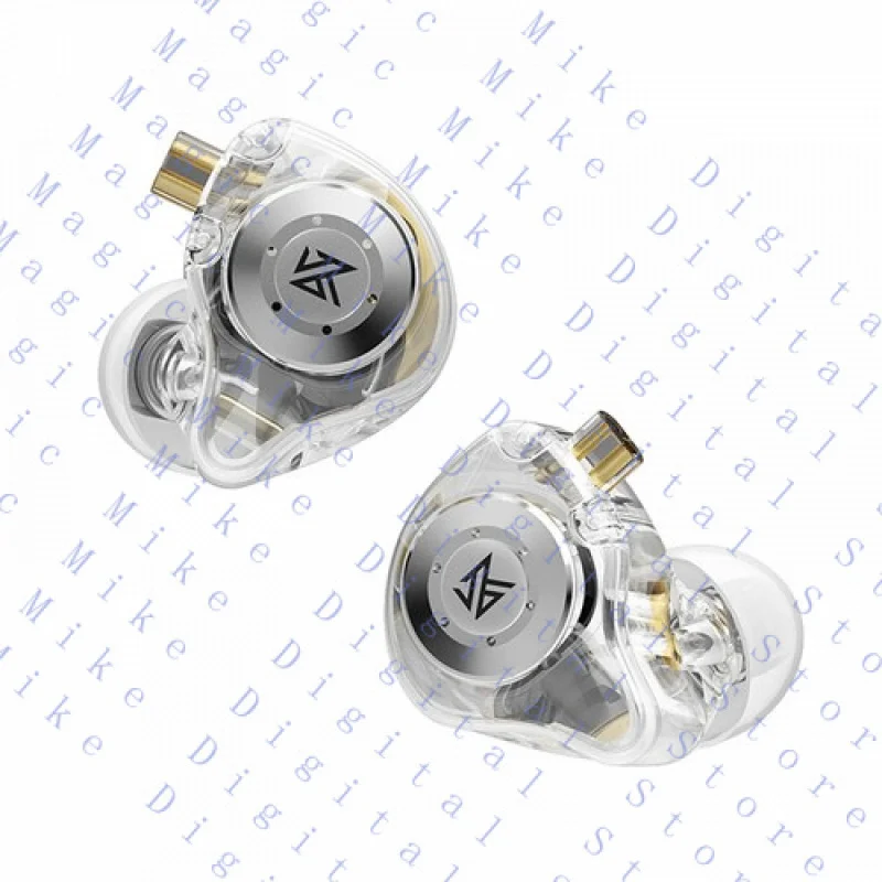 H  FOR KZ EDX Pro in-Ear Stage Monitor Headphone Dual Magnetic Dynamic Earphones M5L6