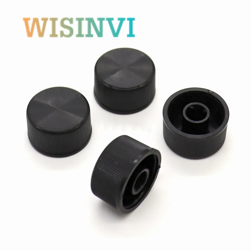 10 PCS Plastic Half Shaft Knob Diameter 20mm Height 11mm Potentiometer Encoder Knob DShaped/Flower Shaped  Inner Hole 6mm