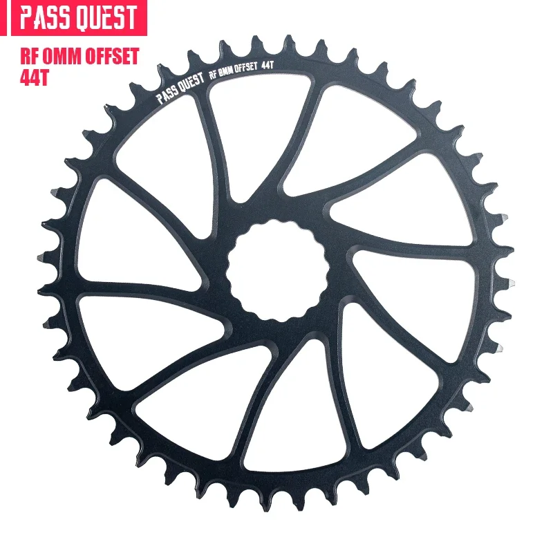 PASS QUEST 0mm オフセット ナローワイドチェーンリング：アルミニウム